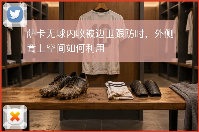 萨卡无球内收被边卫跟防时，外侧套上空间如何利用